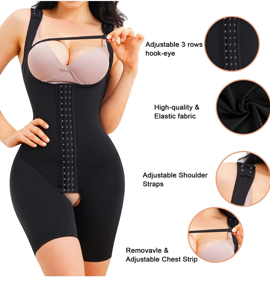 Full Body Shaper with Butt Lifter