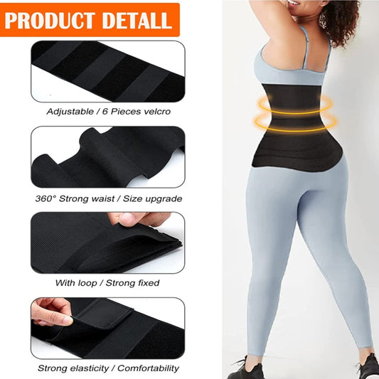 Waist Trainer Wrap with Loop